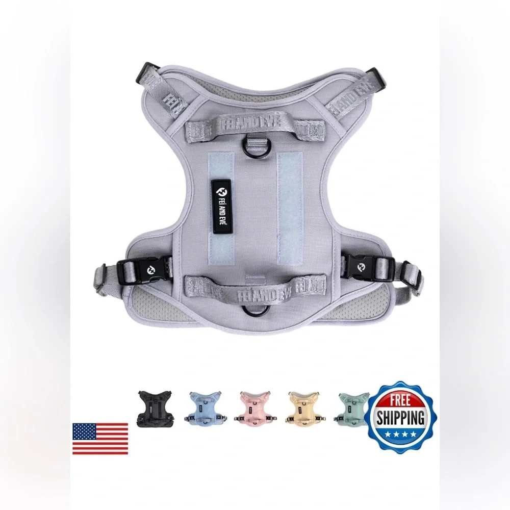 NWT New Edition, Fei and Eve Classic Dog Harness - Quick-Release Buckles size S